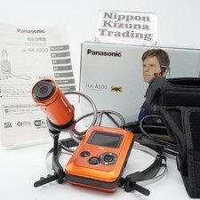 JVC HX-A500 4K Waterproof Wearable Video Camera Orange From Japan Fully Tested