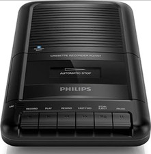Philips AQ1001/05 Portable Cassette Player Recorder Audio Entertainment Boxed