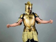 Steel Wearable Suit Of Armor Knight Combat half Body Armor Costume