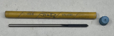 Vintage Whitman & Barnes  173/1000  .1730 straight flute chucking reamer NOS