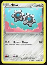 Klink 97/149 Uncommon Boundaries Crossed Pokemon EN Near Mint