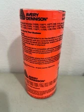 Genuine Monarch 1110 Fluorescent Red Labels FEB-132 (000578) 16 rolls/1 sleeve