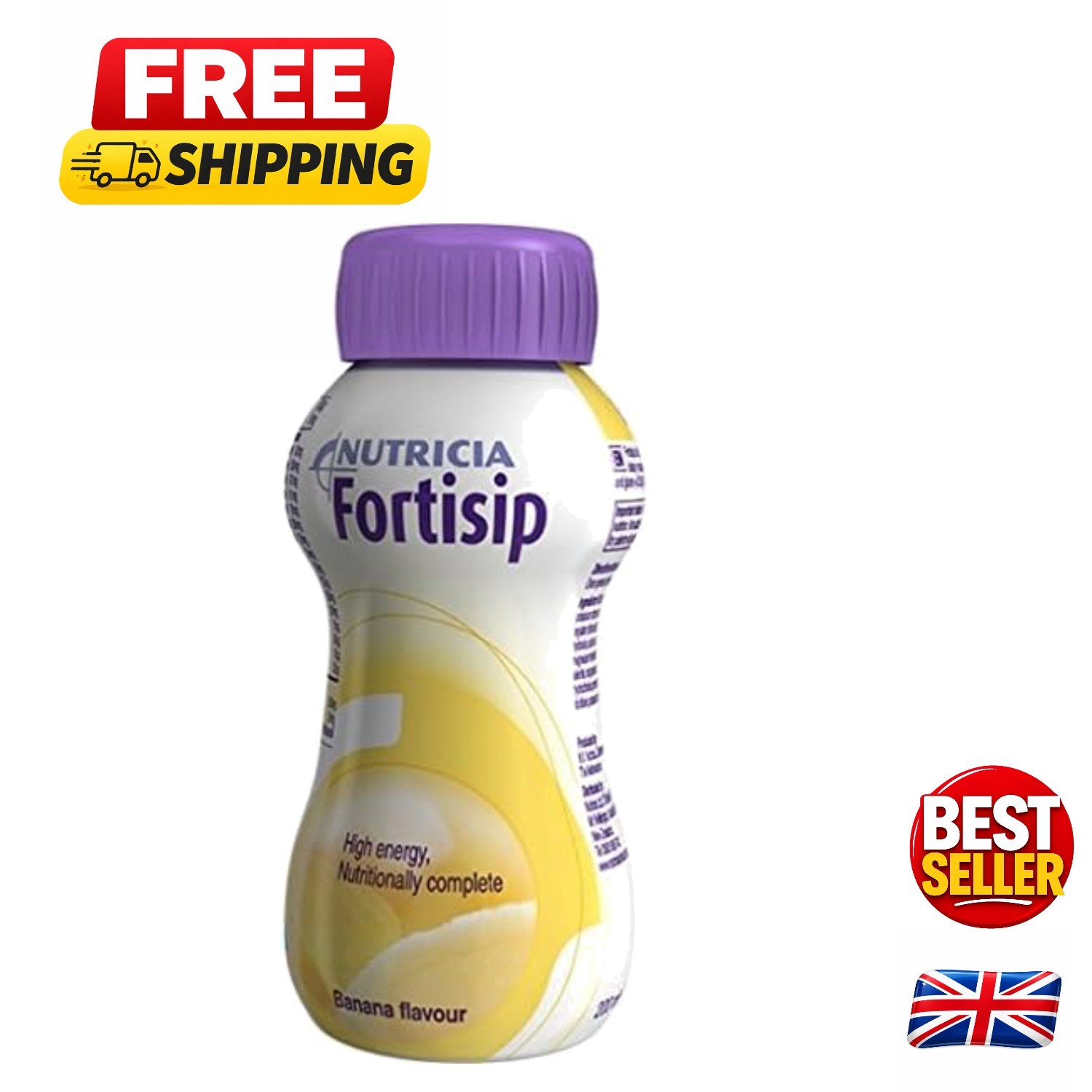 BananaB High Energy 200ml - Adult Liquid Nutrition for Active Lifestyles