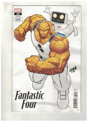 FANTASTIC FOUR #10 - DAVID NAKAYAMA WHITE COLOR BLOCK VARIANT COVER - 2026