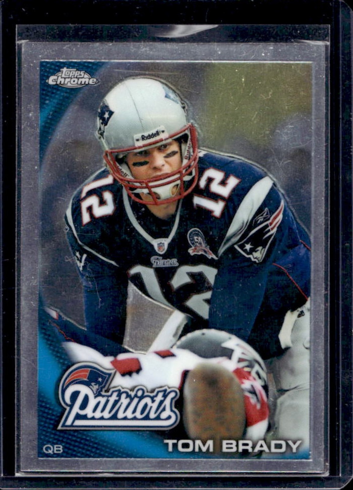 2010 Topps Chrome Tom Brady #C80 Patriots