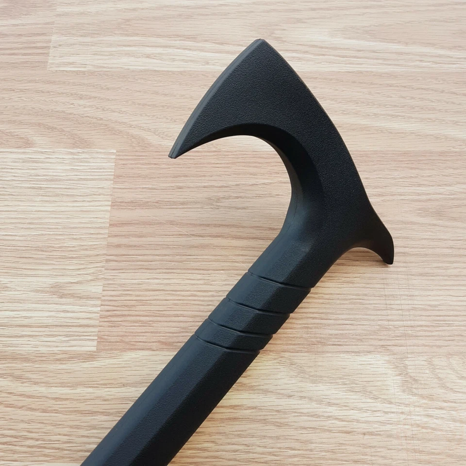 Cold Steel Axe Head Cane Single Piece Hiking Stick Polypropylene 38" Overall - Image 4 of 4