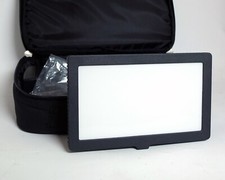 LED Video Light Kit with Battery Charger AC Adapter LN