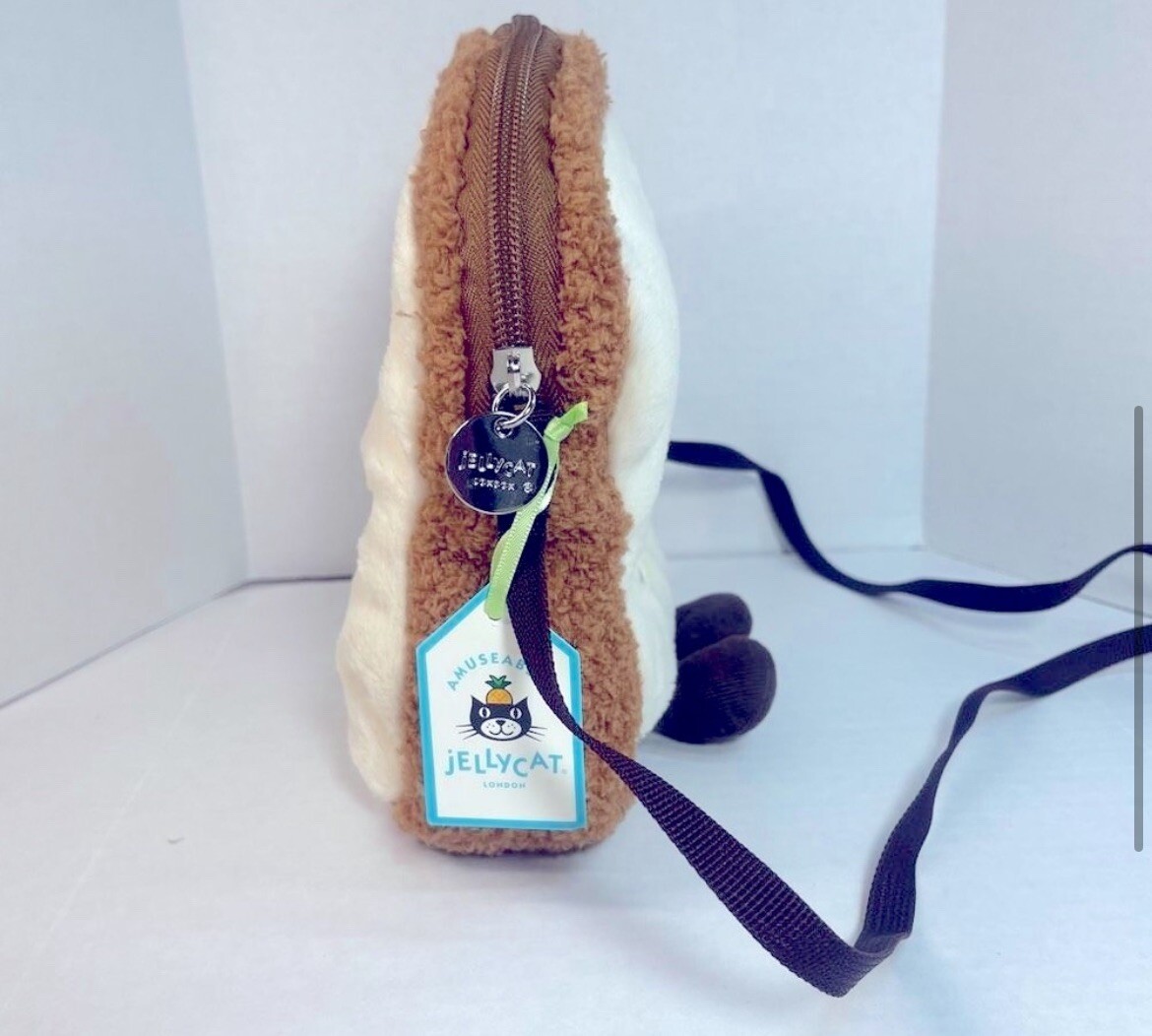 BNWT SET OF 4 JELLYCAT AMUSEABLE TOAST LARGE SMALL PLUSH, BAG, BAG