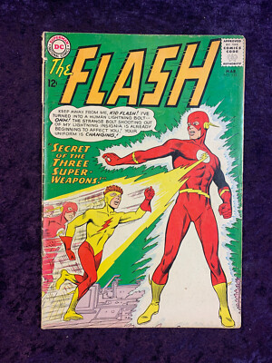 The Flash #135 / First Kid Flash Yellow Costume/ Silver Age 1963