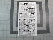 vtg 1990s rap hip hop -  Original art Jo Buck comic art test print