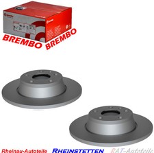 2 x Bremsscheiben Hinten VOLVO V70 III (BW) T4 1.6 132 KW 180 PS Motor B4164T
