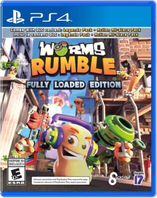 PS4 Worms Rumble Fully Loaded Edition - Playstation 4 (Brand new sealed)