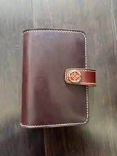 M5 Ring Planner Cover Agenda Organizer Genuine Leather Japanese Cordovan New