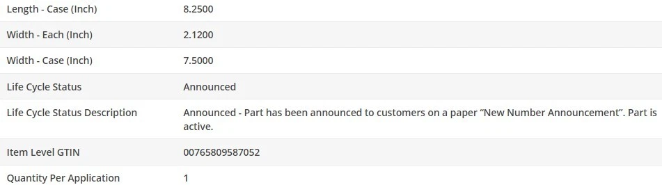 Filtro de aceite de motor OEM WIX para Oldsmobile Bravada 1996-1999 V6-4,3 L Foto 4 de 4