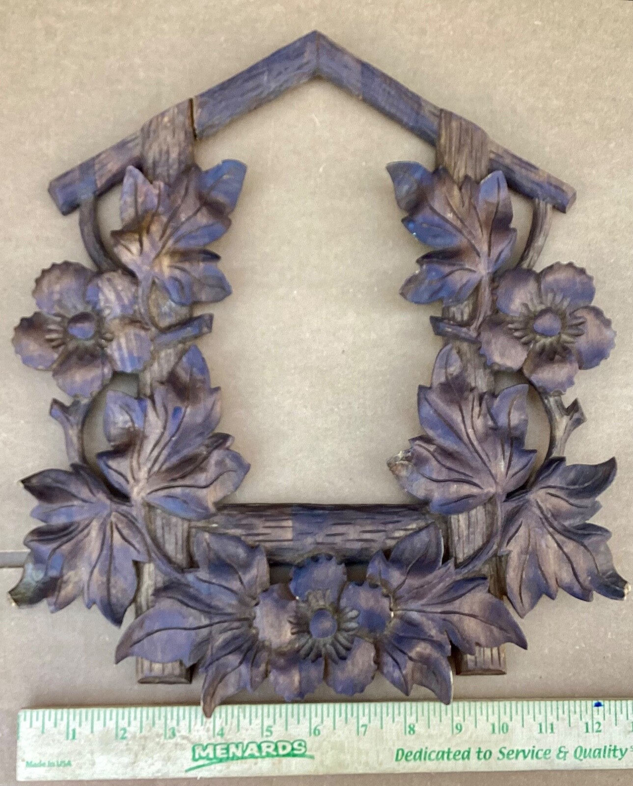 German Black Forest Cuckoo Clock Trim/ Frame eBay