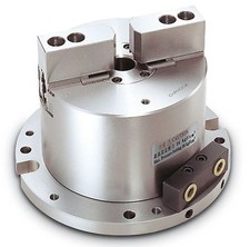 Chandox 2-Backen Spannstock Schraubstock MOT-10 &Oslash;254 mm, f&uuml;r 5-Achs-Bearbeitung