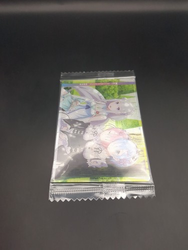 Emilia Ram Rem #17 UnOpen Re:Zero wafer card Plastic Bandai 2019-2022 TCG Japan - Picture 8 of 12
