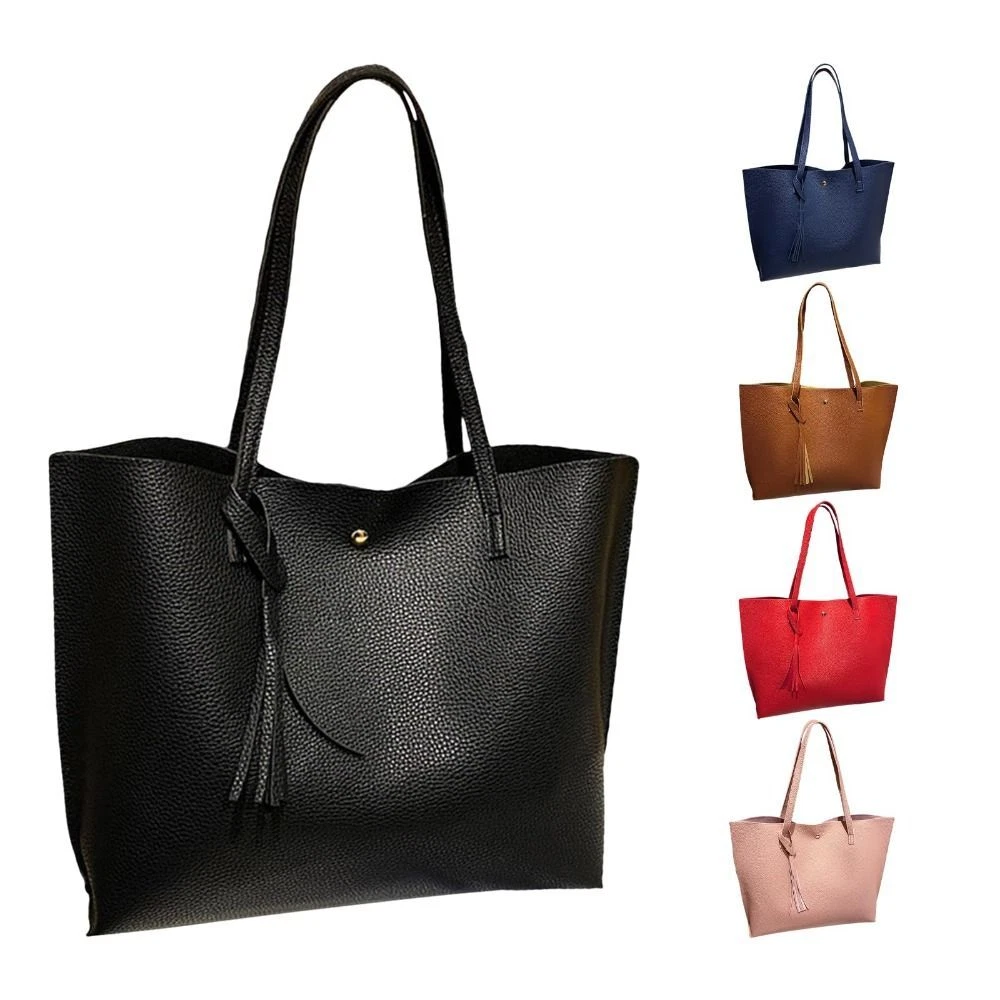 Big Capacity Crossbody Bags Pu Leather Tote Bags Shopping Handbag Women |  eBay
