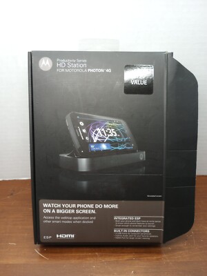 OEM HD Station HDMI ESP Motorola Photon 4G  Watch Your Phone On Bigger Screen