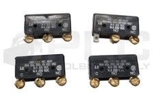 LOT OF 4 MICRO SWITCH BZ-2R-P4 LIMIT SWITCH 15A 480VAC 250VDC