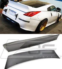 For 03-08 Nissan 350Z Ducktail Rear Primered Black Trunk Spoiler Lid Bunny Style