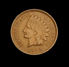 1898 Indian Head Cent AU