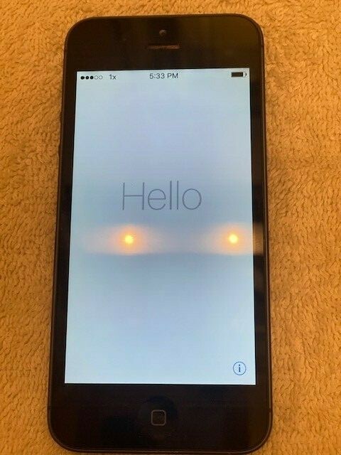 GENUINE Apple iPhone 5 16 GB Black & Slate ND097LL/A *VERIZON* | eBay