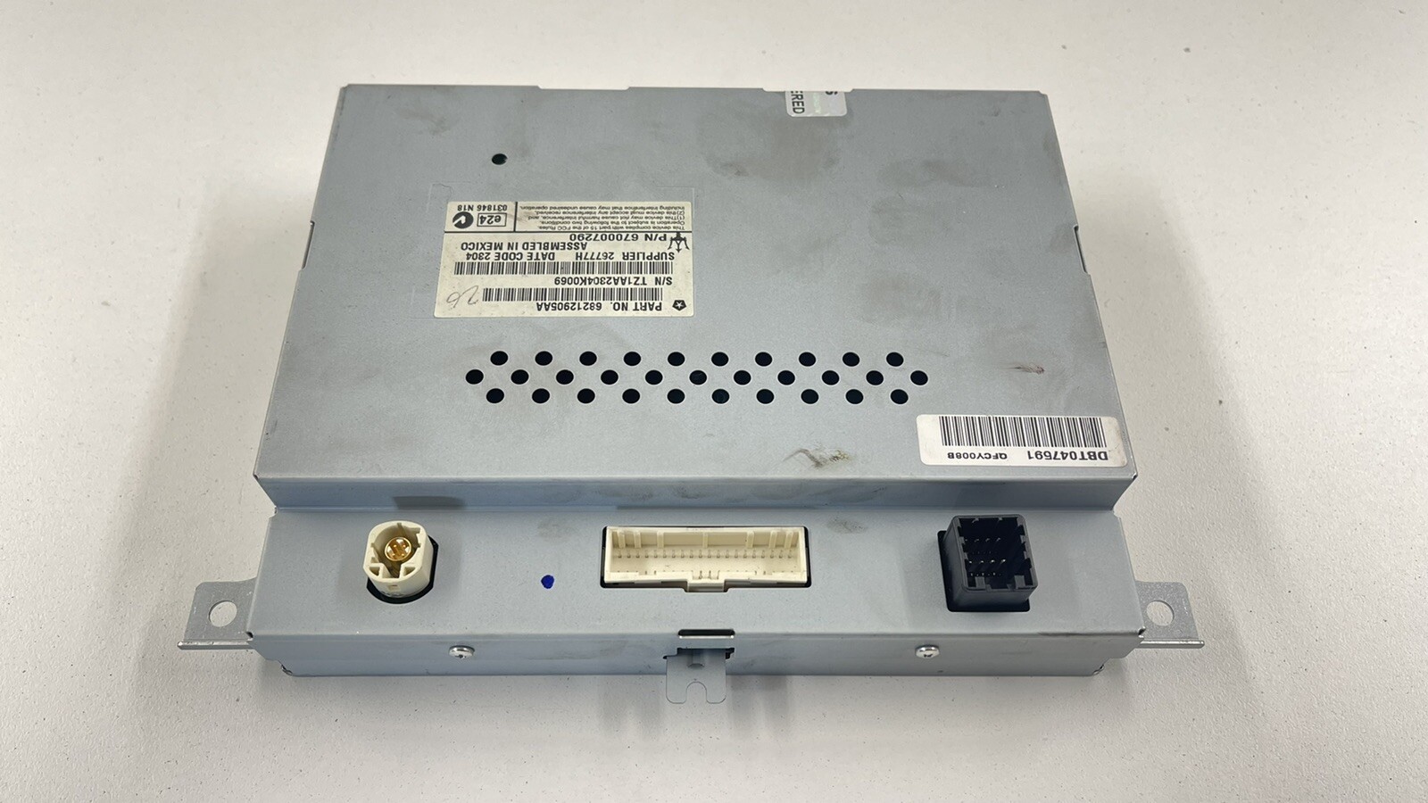 14-16 MASERATI GHIBLI TOUCH SCREEN DISPLAY RADIO COMMAND HEAD UNIT 670007290 OEM