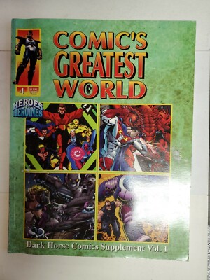 Heroes & Heroines Comics Greatest World Dark Horse Comics Supplement Vol 1 28e3