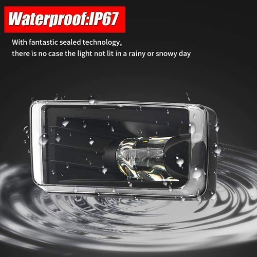 Par de luces antiniebla LED Tahoe apto para 07-13 Chevy Silverado 1500 2500 3500 - Imagen 7 de 11