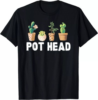 2025/Funny Pot Head Gardener Succulent Gift Unisex T-Shirt