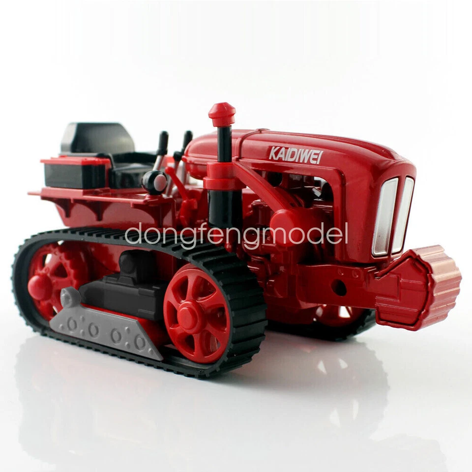 1/18 Scale Farm Tractor Toy Red Diecast Model Farm Vehicle Gift Toys for Kids - Image 4 of 4