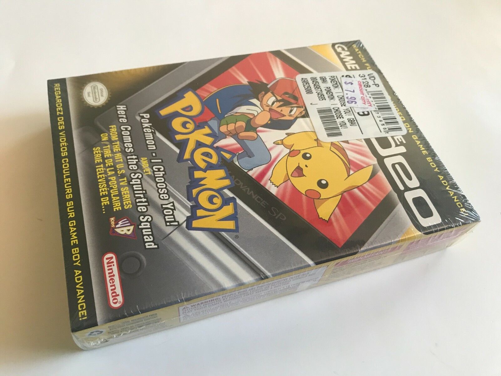 Game Boy Advance Video: Pokémon -- I Choose You & Here Comes the Squirtle  Squad (Nintendo Game Boy Advance, 2004) for sale online