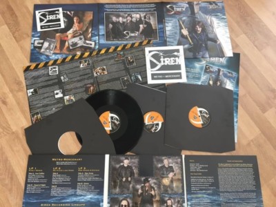 SIREN   Up from the Depth 3 LP + 7  (NEW*LIM. 400 BLACK VINYL*US METAL KILLER)