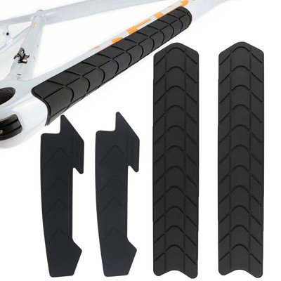 MTB Road Bike Frame Scratch-Resistant Sticker Silicone Bike Chain Protector