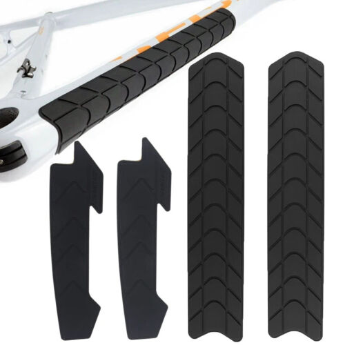 MTB Road Bike Frame Scratch-Resistant Sticker Silicone Bike Chain Protector