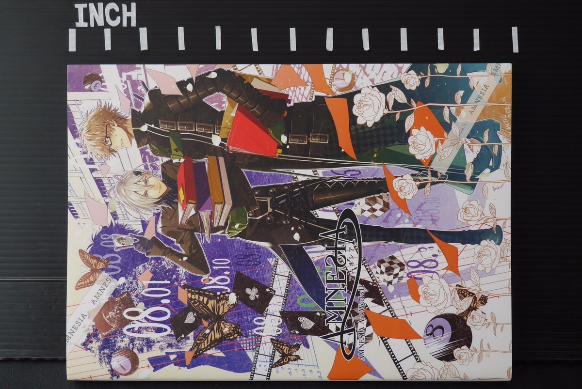 Hifumi Shobo AMNESIA Art Works II Mai Hanamura A4 128p Otome Game
