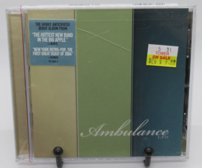 AMBULANCE: SELF-TITLED AMBULANCE LTD MUSIC CD, 11 TRACKS, TVT RECORDS 2004
