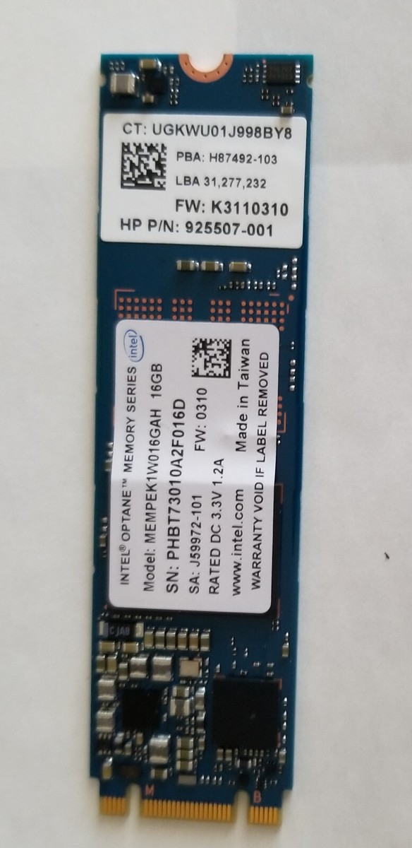 16gb Optane Memory Technology Intel Optane Memory 16GB SATA CeX