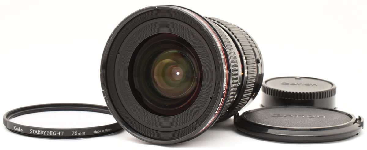 ☆美品☆ Canon New FD 20-35mm f3.5 L MF 8115 Near MINT-