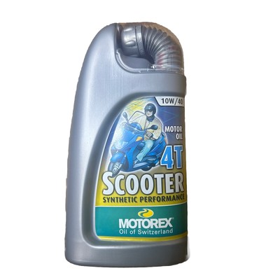 MOTOREX 1L Racing Motorbike Moto Scooter 4T Engine Oil 10w/40