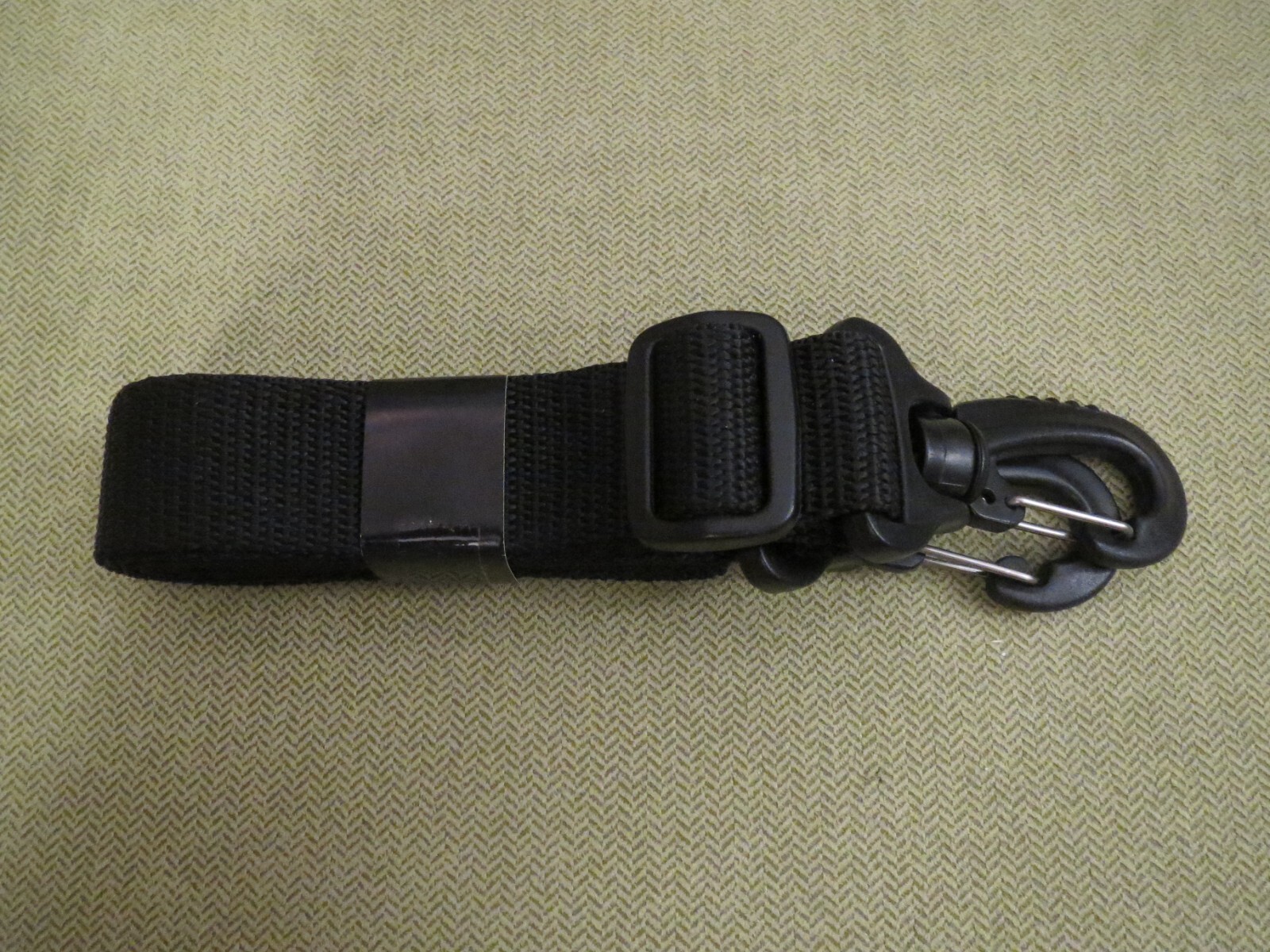1 inch Black Nylon Bag Strap Adjustable: 23.5