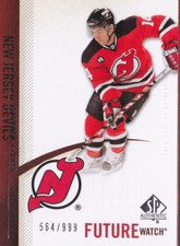 10-11 SP Authentic Stephen Gionta /999 Rookie Future Watch NJ Devils 2010