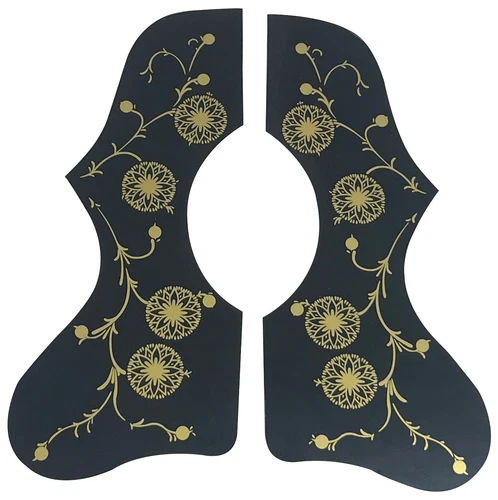 New Fits Gibson J200 SJ200 Acoustic Self Adhesive Sheet Guitar Pickguard Black