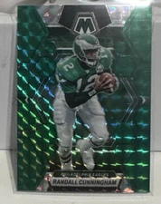 2023 Panini Mosaic #199 RANDALL CUNNINGHAM Color Match Green Prizm (NM) EAGLES