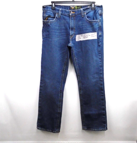 Ariat Rebar M5 Durastretch Jeans Mens Size 38x34 Straight Leg 10016222