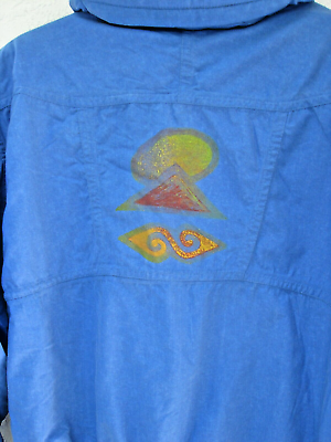 Rip Curl Vintage Jacket Blue Men's Size M Lined Winter 80s Rip Curl Vintage Jacket Blue Men's Size M Lined Winter 80s