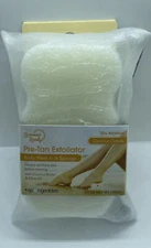 NEW Spongeables Pre-Tan Exfoliator Body Wash in Sponge 20 + Uses Free Shipping