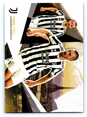2021-22 TOPPS Juventus Official Team Set 35 Leonardo Bonucci