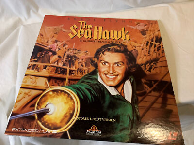 The Sea Hawk In Glorious Black & White -  Laserdisc Errol Flynn 2 disc set